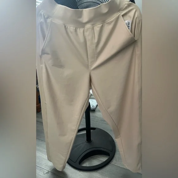Old Navy Tan Straight-Leg Casual Pants - Picture 1 of 9
